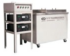 Multiple-stage ultrasonic washer