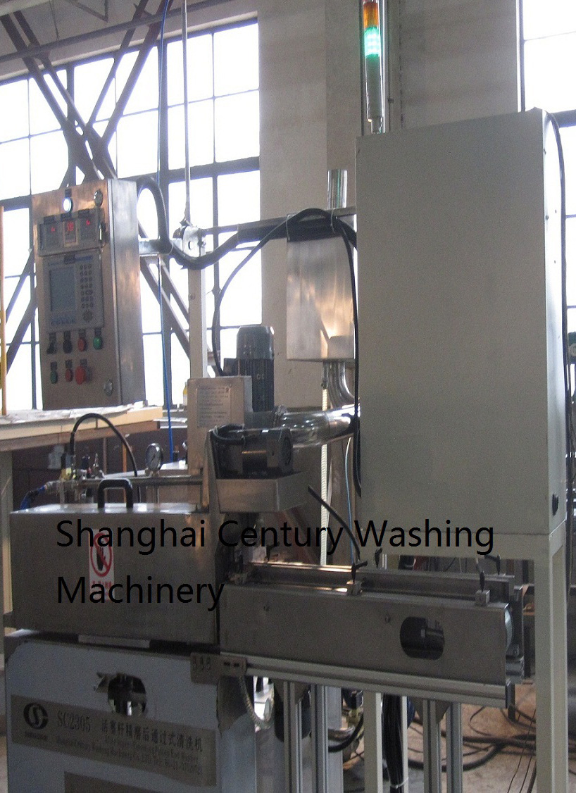 Automatic Passing Type Cleaning Machiner for Piston Rod