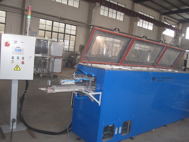 Automatic OnlineTwin-Rail Ultrasonics and Spray Cleaning Machine for Bearing